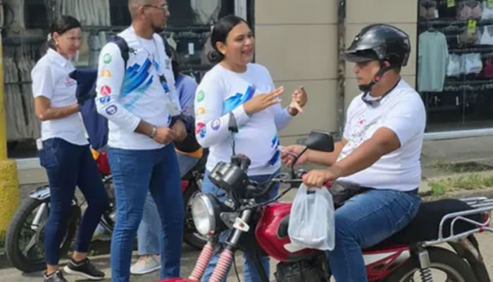 Misión José Gregorio Hernández Lideró Semaforazo De Concientización En San Fernando Por El Día Mundial Del Peatón