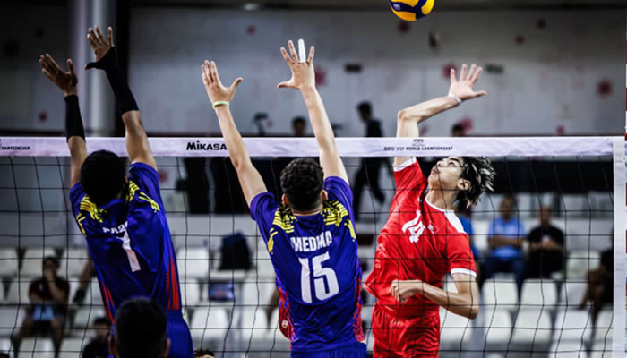 Venezuela sub-17 cae ante Túnez en su segunda presentación del Mundial de voleibol