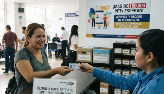 Migración Colombia pide a venezolanos retirar más de 150.000 PPT sin reclamar en un plazo de 60 días