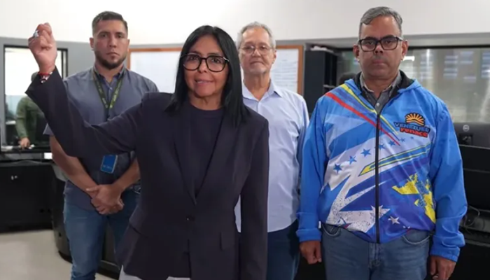 Delcy Rodríguez regresa a Venezuela tras participar en la Asamblea General de la ONU