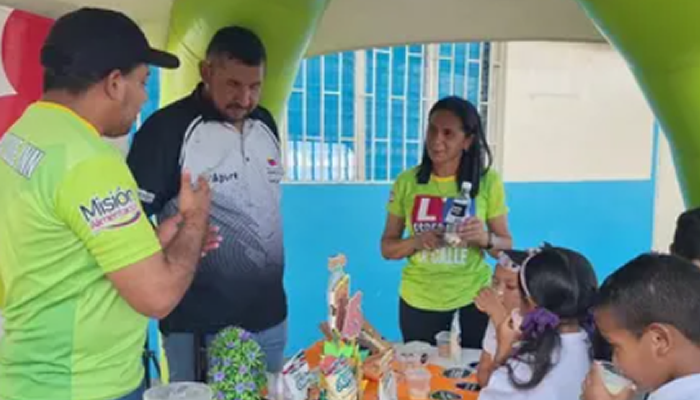 Campaña "Agarra Dato, Come 4S" promueve hábitos saludables en escuelas de Apure