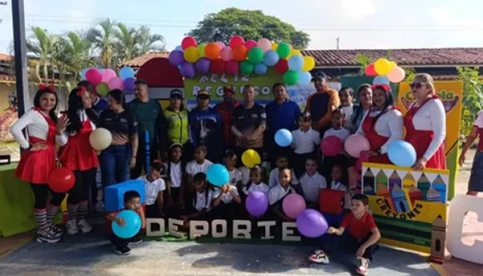 Biruaca celebra la bienvenida al nuevo año escolar en la Escuela Héctor Vidal Benauco