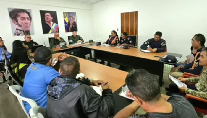 Gabinete Sectorial de Seguridad Ciudadana evalúa comportamiento delictivo en Achaguas.