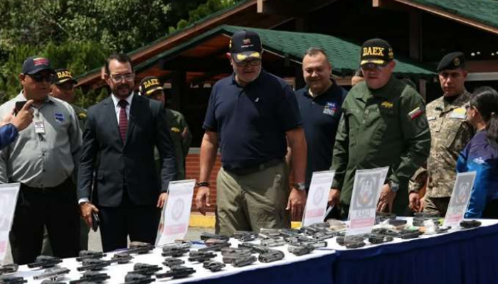 Gobierno inutilizó 9.803 armas de fuego incautadas durante la Semana Mundial para el Desarme