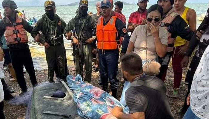 Rescataron cadáveres de dos adultos y una niña del Lago de Valencia