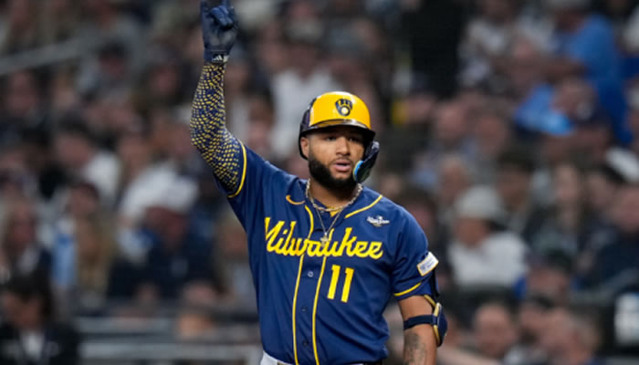 Chourio hizo historia grande durante el tercer juego de la Serie Mundial