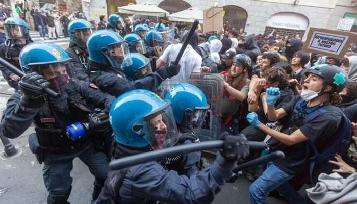 Italia se suma a la ola de protestas y anuncia huelga general