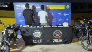 Detenidos dos presuntos integrantes de banda extorsiva "El Adriancito" en Zulia