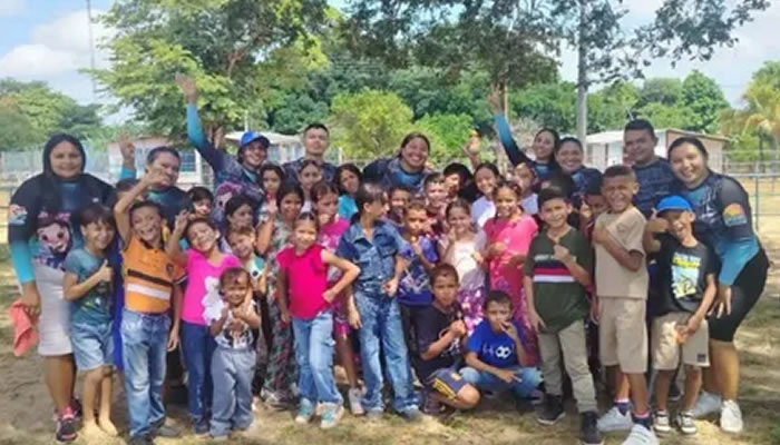 Jornada recreativa y deportiva beneficia a niños y niñas del sector Cementerio La Manga en Cunaviche