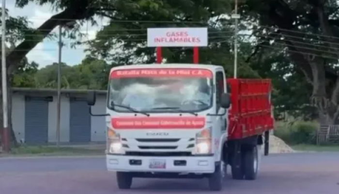 Nueva unidad de transporte se incorpora a la flota de distribución de gas doméstico en Apure