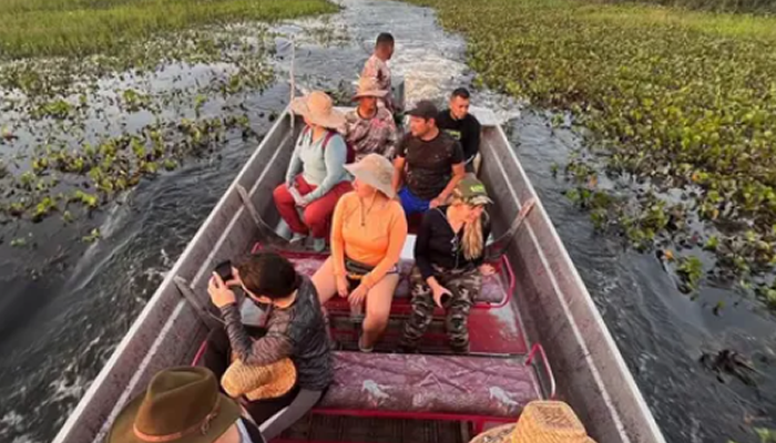 Turistas tailandeses vivieron una experiencia inolvidable en el Hato El Cedral de Apure